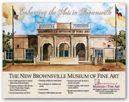 Brownsville Museum of Fine Arts Print Ad