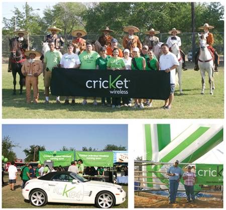 Cricket Wireless Ambient Advertising at Local Events