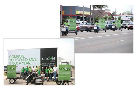 Cricket Wireless Mobile Advertising